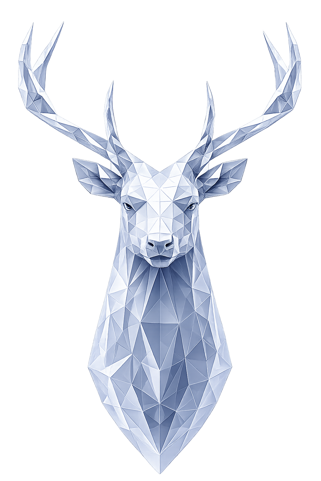 Patronus Pixels low-poly stag guardian