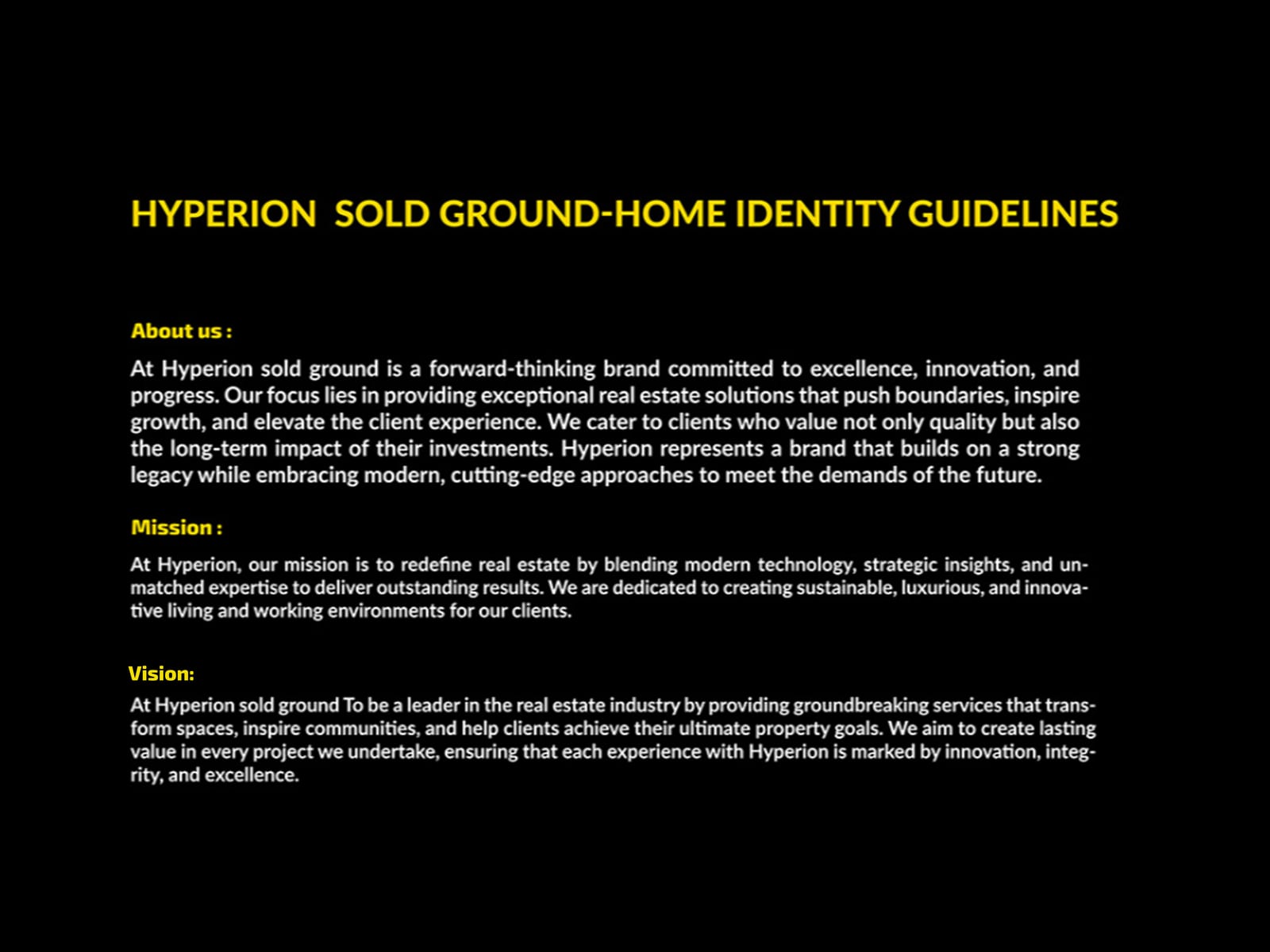 Hyperion — Brand Guidelines