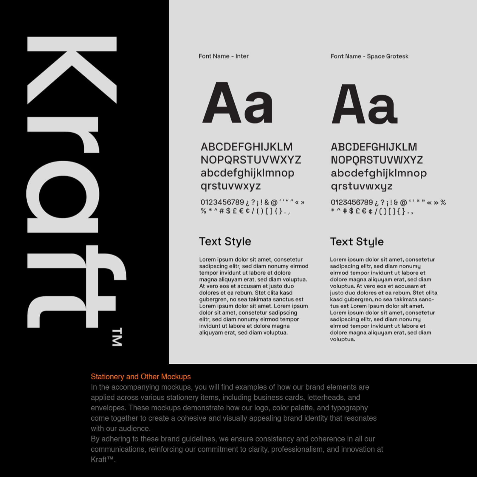 Kraft — Brand Guidelines