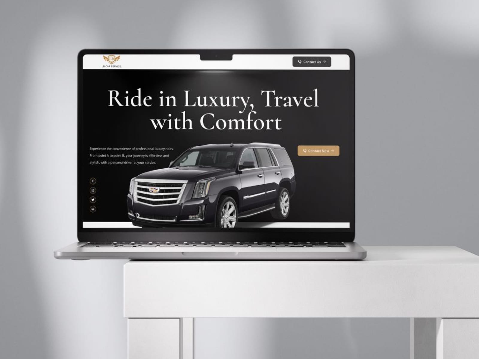 LB Car Services — UI/UX