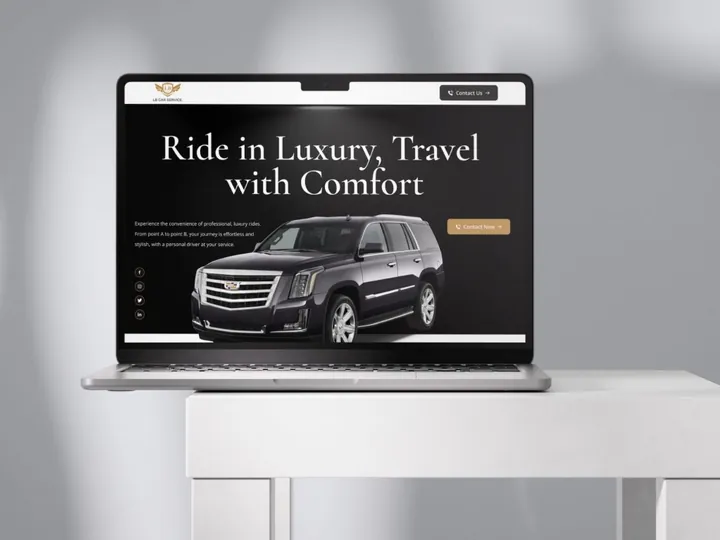 LB Car Services — UI/UX