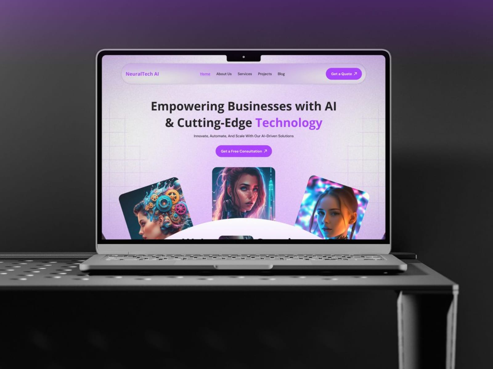 Neural Tech AI — UI/UX