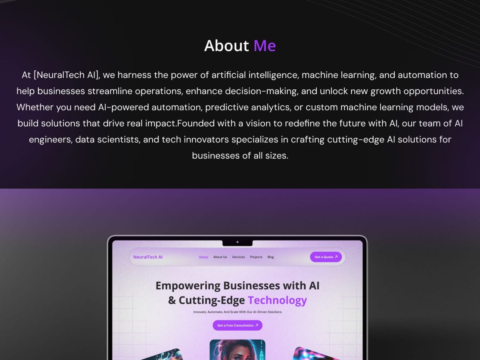 Neural Tech AI — UI/UX