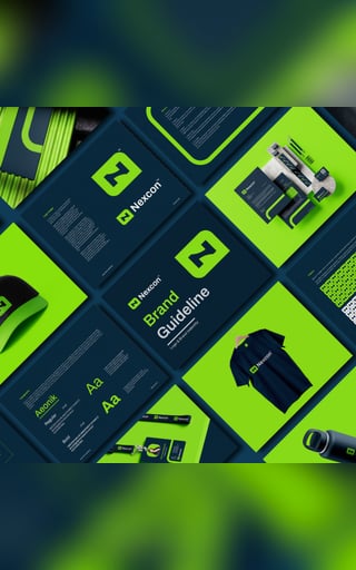 Nexcon — Brand Guidelines — Patronus Pixels portfolio