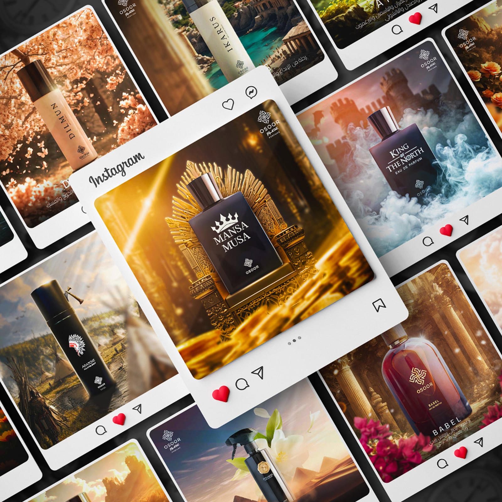 Osoor Perfumes — Product Showcase