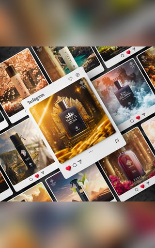 Osoor Perfumes — Product Showcase — Patronus Pixels portfolio