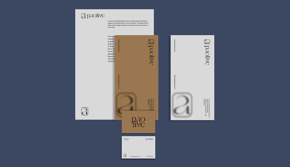 PaoLive — Brand Identity