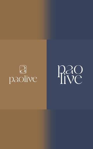 PaoLive — Brand Identity — Patronus Pixels portfolio