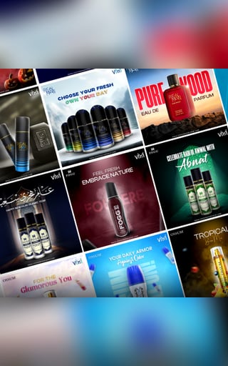 Vini Perfumes — Social — Patronus Pixels portfolio